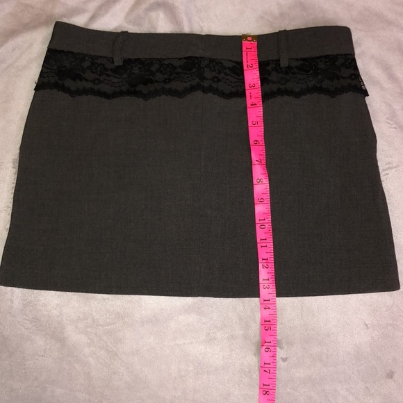 Lace Detail Mini Skirt - Picture 6 of 6